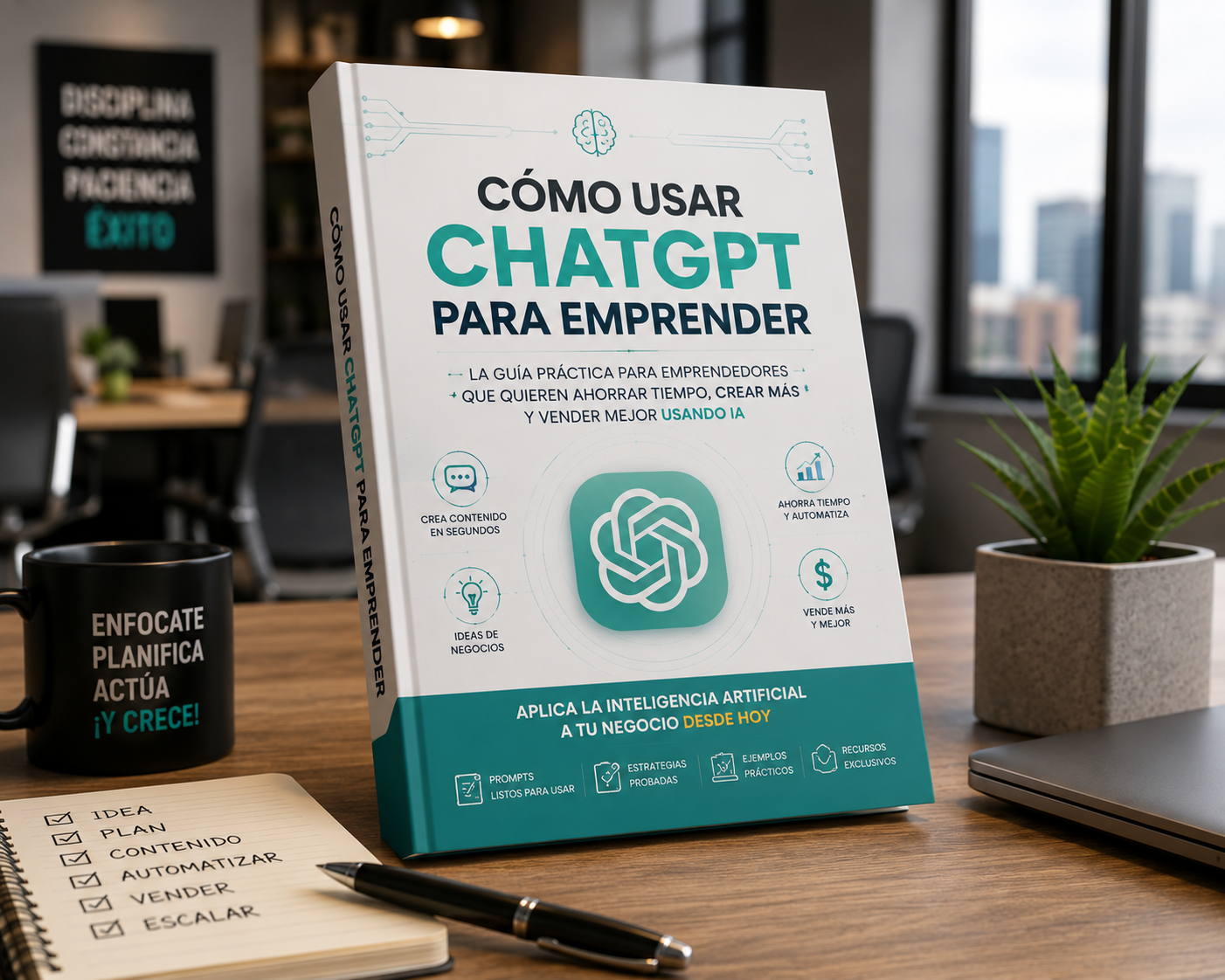 Cómo usar ChatGPT para emprender Ebook